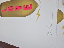 Load image into Gallery viewer, Dave Buonaguidi - Love Bomb White - Screenprint