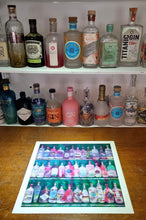 Load image into Gallery viewer, Pam Glew - Gin Bar GREEN - Small Print 40x40cm - Giclee Print