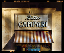 Load image into Gallery viewer, Bitter Campari Sign - Richard Heeps Medium 60 x 70cm Black Frame PREORDER