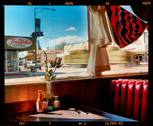 Load image into Gallery viewer, Bonanza Café, Lone Pine, California, 2000  - Richard Heeps 85x100cm Black Frame