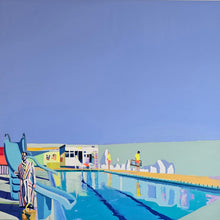 Load image into Gallery viewer, Ruth Mulvie - Dressing Gown - Oil & Acrylic on Canvas 100x100cm