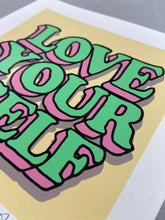 Load image into Gallery viewer, Oli Fowler - Love Yourself - FRAMED