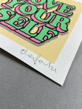 Load image into Gallery viewer, Oli Fowler - Love Yourself - FRAMED
