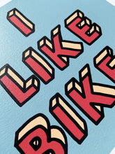 Load image into Gallery viewer, Oli Fowler - 'I like Bikes' Signed Edition of 25 Screen print