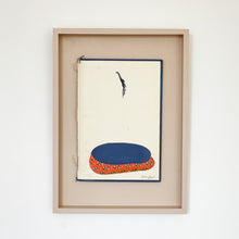 Load image into Gallery viewer, Little Lake III - Size 24x33cm - paper on book cover, framed