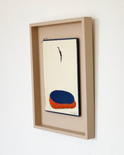 Load image into Gallery viewer, Little Lake III - Size 24x33cm - paper on book cover, framed