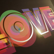 Load image into Gallery viewer, Show Pony Love- (Gold Foil) - A3 Print