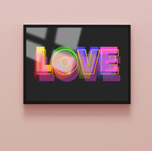 Load image into Gallery viewer, Show Pony Love- (Gold Foil) - A3 Print