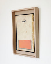 Load image into Gallery viewer, Open Air Pool - Size 24x33cm - paper on book cover, framed