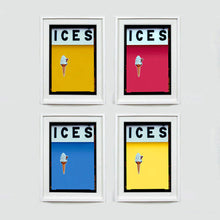 Load image into Gallery viewer, Preorder - Ices Mustard yellow - Richard Heeps- Framed Black - 70 x 55cm Medium