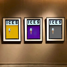 Load image into Gallery viewer, Preorder - Ices Mustard yellow - Richard Heeps- Framed in Black 77x60cm