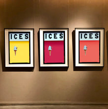 Load image into Gallery viewer, Preorder - Ices Sherbet yellow - Richard Heeps- Framed White 70 x 55cm Medium