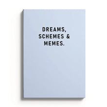 Load image into Gallery viewer, Dreams, Schemes & Memes Notebook - Ohh Deer
