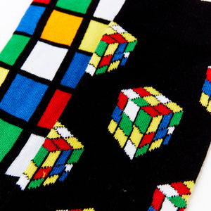 Unisex Game Cube Socks Gift Set - Rubiks