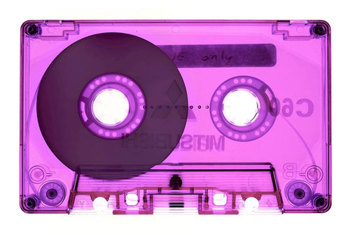 Heidler & Heeps - Tape Collection ‘Side One Only (pink)’ 40x57cm Small