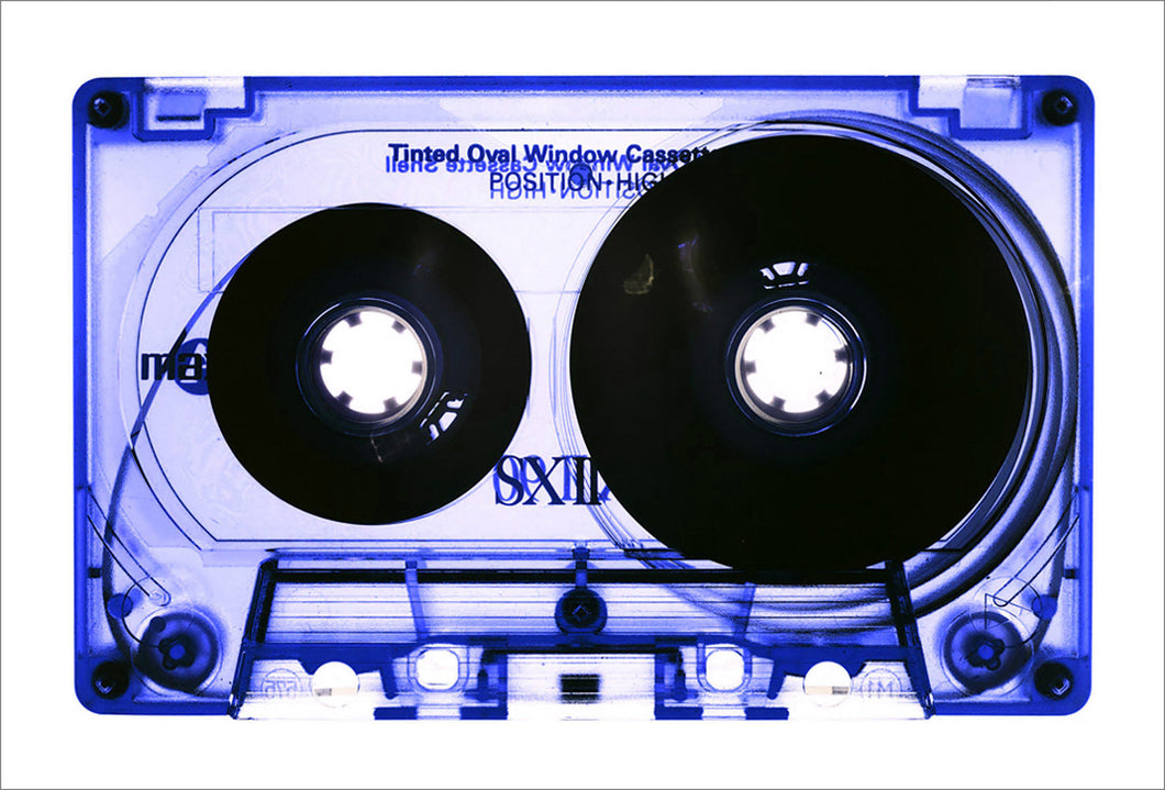Heidler & Heeps - Tape Collection ‘Blue Tinted Cassette’ 2021 - 55 x 78cm - 3/25