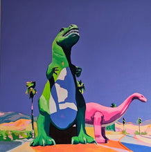 Load image into Gallery viewer, Ruth Mulvie - Mr Rex - Original painting 95 x 95cm