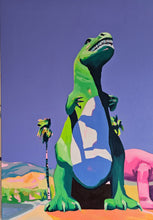 Load image into Gallery viewer, Ruth Mulvie - Mr Rex - Original painting 95 x 95cm
