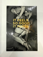 Load image into Gallery viewer, Dave Buonaguidi - Feels So Good - Gold leaf B/white KINK