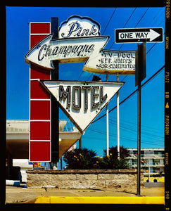 Richard Heeps - Pink Champagne Motel, Wildwood, New Jersey 68 x 60.5cm