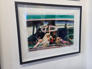 Richard Heeps - Oldsmobile & Sinful Barbies Framed