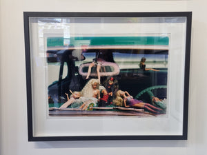 Richard Heeps - Oldsmobile & Sinful Barbies Framed