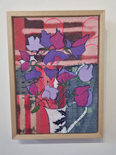 Load image into Gallery viewer, Pam Glew - Sweet peas in a white jug - Original Framed