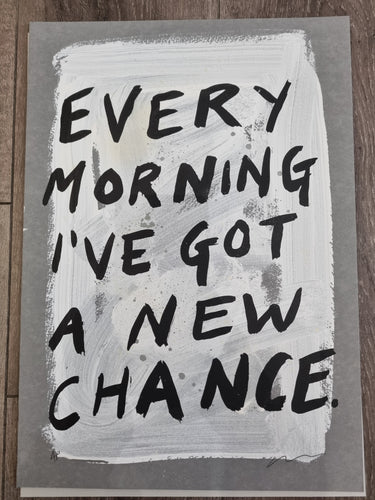 Adam Bridgland - Every morning I've got a new chance