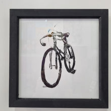 Load image into Gallery viewer, Benedict Gubb - Small Race Bike 1 - Original mono print - 24cm - Framed