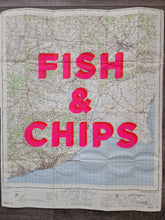 Load image into Gallery viewer, Fish &amp; Chips Hastings 57x84cm - Dave Buonaguidi