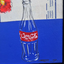 Load image into Gallery viewer, Pam Glew - Poppies in Coca Cola - Original Framed