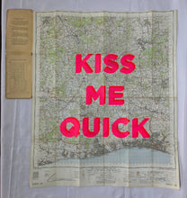 Load image into Gallery viewer, 5 - Kiss Me Quick Brighton and Worthing 69.5 x 84 - Dave Buonaguidi Framed