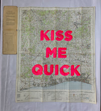 Load image into Gallery viewer, 5 - Kiss Me Quick Brighton and Worthing 69.5 x 84 - Dave Buonaguidi Framed