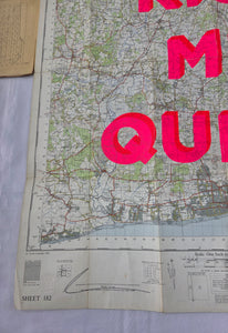 5 - Kiss Me Quick Brighton and Worthing 69.5 x 84 - Dave Buonaguidi Framed
