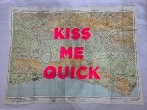10 - Kiss Me Quick Brighton and South Downs 76 x 102cm - Dave Buonaguidi