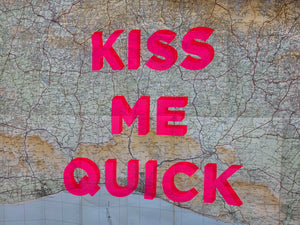 10 - Kiss Me Quick Brighton and South Downs 76 x 102cm - Dave Buonaguidi