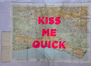 10 - Kiss Me Quick Brighton and South Downs 76 x 102cm - Dave Buonaguidi