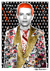 The Postman - David Bowie Giclee Print A3 Unframed