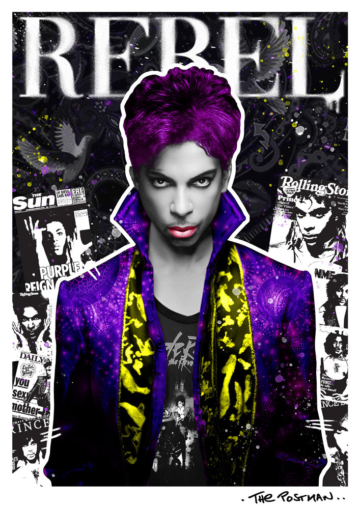 Prince - Acrylic - Urban Rebels - The Postman