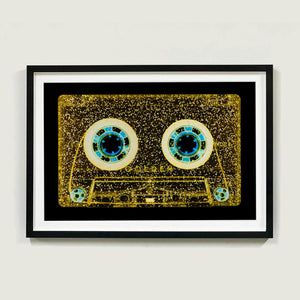 Heidler & Heeps - Tape Collection ‘All that Glitters is Golden’ - 80x112cm - Framed in black