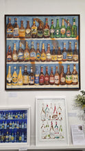 Load image into Gallery viewer, Beer Bar Original Painting 94x94cm - Pam Glew