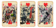 Load image into Gallery viewer, Broken Hartist - Triptych trio of Prints - A2 and A3 Giclee prints