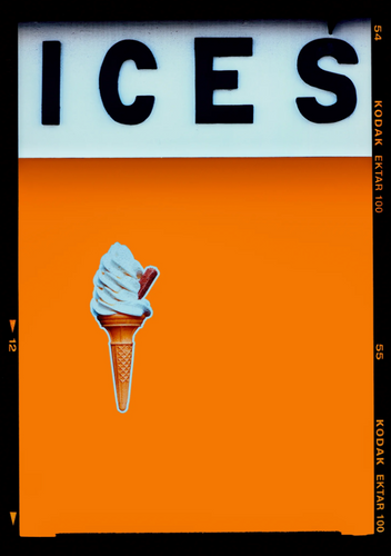Ices 'Burnt Orange' small - Richard Heeps 54 x 40cm