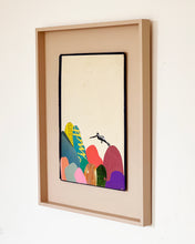 Load image into Gallery viewer, Coastal Boulders -  Cassia Beck - Paper on book cover - framed