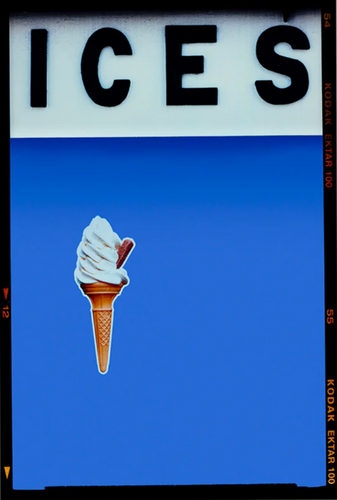 ICES (Cornflower Blue), Bexhill-on-Sea, 2020 by Richard Heeps 54 x 40cm