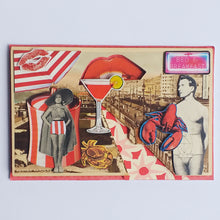 Load image into Gallery viewer, Vintage Shuffle -Crab &amp; Lobster - Framed