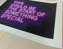 Load image into Gallery viewer, Dominic Bradnum - 'This could be the start of something special' print