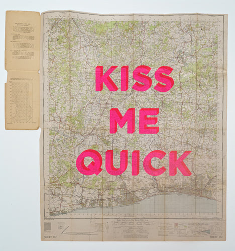 2 - Kiss Me Quick Brighton and Worthing - 84 x 70cm - Dave Buonaguidi