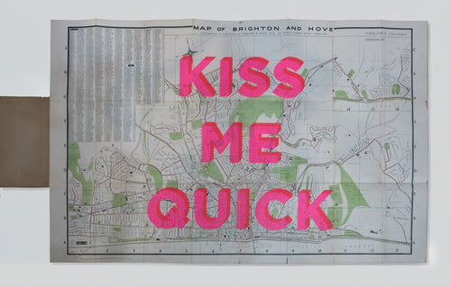 12 - Kiss Me Quick Brighton and Hove 89 x 57cm - Dave Buonaguidi