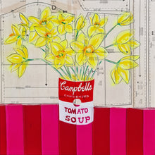 Load image into Gallery viewer, Pam Glew - Daffs in a Campbells Soup Can - original